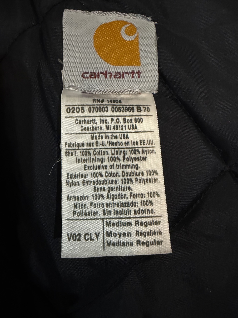 Carhartt Insulated Vest Men’s Size Medium - Picture 10 of 11